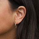 Karma Oorbellen Zirconia Earstuds 2mm model