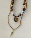 Le Veer Brown Toffee Ketting