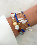 Le Veer Cobalt Fin Armband