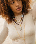 Le Veer Garnet Stone Ketting