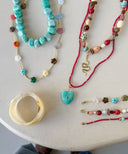 Le Veer Heart on Fire Ketting