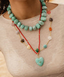 Le Veer Heart on Fire Ketting