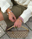 Le Veer Lilac Stone Armband
