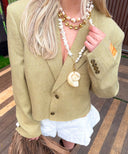 Le Veer Oversized Shell Bedel Beige