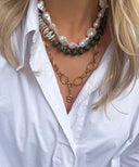Le Veer Pistachio Pearl Ketting