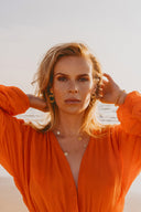 Lott Classic Oorbellen Triple Round Open Satin