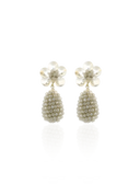 Lott Beige Oorbellen Cone XS Flower - Wax