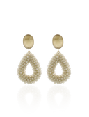 Lott Beige Oorbellen Drop S - Nude