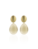 Lott Beige Oorbellen Framed Drop L - Wax