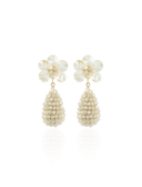 Lott Oorbellen Cone XS Flower - Warm Beige