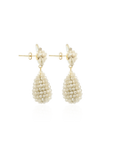 Lott Oorbellen Cone XS Flower - Warm Beige