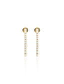 Lott Oorbellen Creole w/ White Opal Stones L