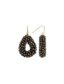 Lott Metallic Bruine Oorbellen Berry Drop S