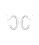 MIAB Oorbellen - Bold Twister Zilver