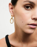 NUNU Gouden Oorbellen Combo Links