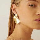 NUNU Gouden Oorbellen Lily Maxi