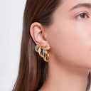 NUNU Gouden Oorbellen Tim Hoops