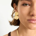 NUNU Gouden Oorbellen Two Suns