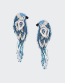 Olivia Dar Blauwe Oorbellen Finch Denim
