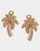 Olivia Dar Gouden Oorbellen Palm Tree