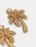 Olivia Dar Gouden Oorbellen Palm Tree