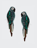 Olivia Dar Groene Oorbellen Ara Tassel Green