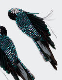 Olivia Dar Groene Oorbellen Ara Tassel Green