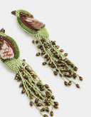 Olivia Dar Oorbellen Kingfisher Matcha