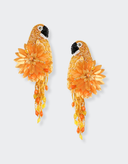 Olivia Dar Oorbellen Parrot Saffron