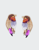 Olivia Dar Paarse Oorbellen Robin Purple