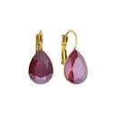 Oorbellen Camps & Camps Druppel Bordeaux