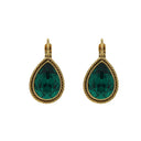 Oorbellen Camps & Camps Druppel Emerald