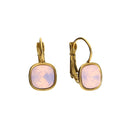 Oorbellen Camps & Camps Vierkant Rose
