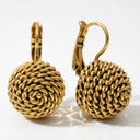 Oorbellen Camps & Camps Yarn goud