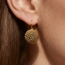 Oorbellen Camps & Camps Yarn goud model