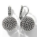 Oorbellen Camps & Camps Yarn zilver