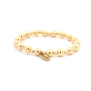 PScallme Armband Basic Gold Coloured Mix 7mm/4mm