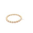 PScallme Armband Basic Mix 6mm/3mm Gold Coloured - Silver