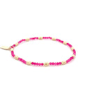 PScallme Armband Belle Oval Pink Gold Coloured