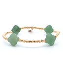 PScallme Armband Four Clover Green Gold Coloured