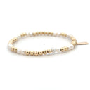 PScallme Armband Gaby Pearl 4mm Gold Coloured