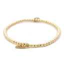 PScallme Armband Heart CC Small Gold Coloured