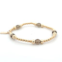 PScallme Armband Lola 5 Brown Gold Coloured