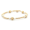PScallme Armband Marocco Float Pearl Gold Coloured