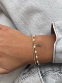 PScallme Armband Mix 3 Oval Pearl