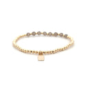 PScallme Armband Mix 8 Brown Gold Coloured