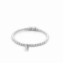 PScallme Armband Rondel CC Three 6mm Zilver