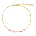 Pure by Nat Armband Natuursteen Ella Pink Tones