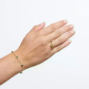 Pure by Nat Armband Natuursteen Silvia Green Tourmaline