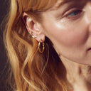 Pure by Nat Gouden Oorbellen Twisted Hoops Olivia